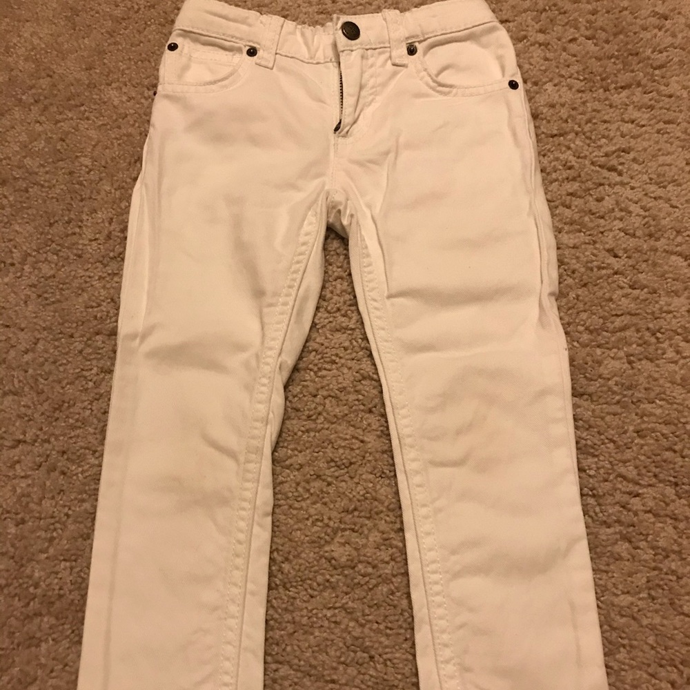 NWOT Lands' End White Jean for little kids 4T